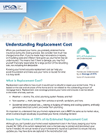 Replacement Cost Flyer Image